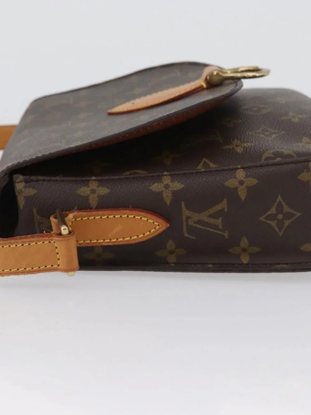 LOUIS VUITTON Monogram Saint Cloud GM Shoulder Bag M51242 LV Auth ki6481